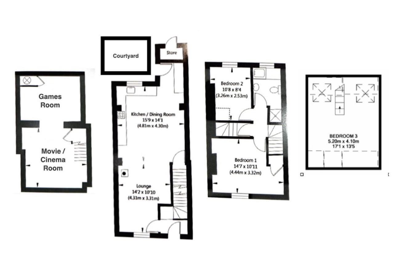 Villa 107 And 109 Nunnery Lane York Exterior foto