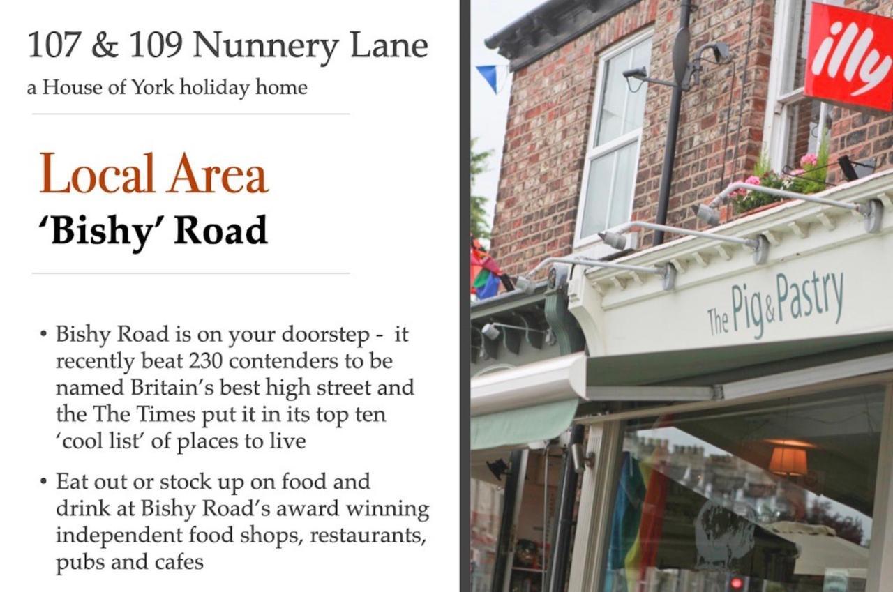 Villa 107 And 109 Nunnery Lane York Exterior foto